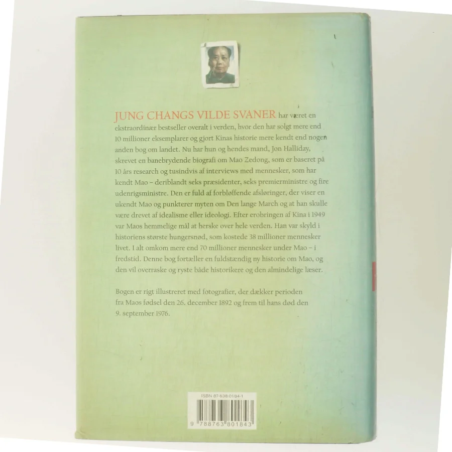 Mao : den ukendte historie (Tekst på dansk) (Bog)