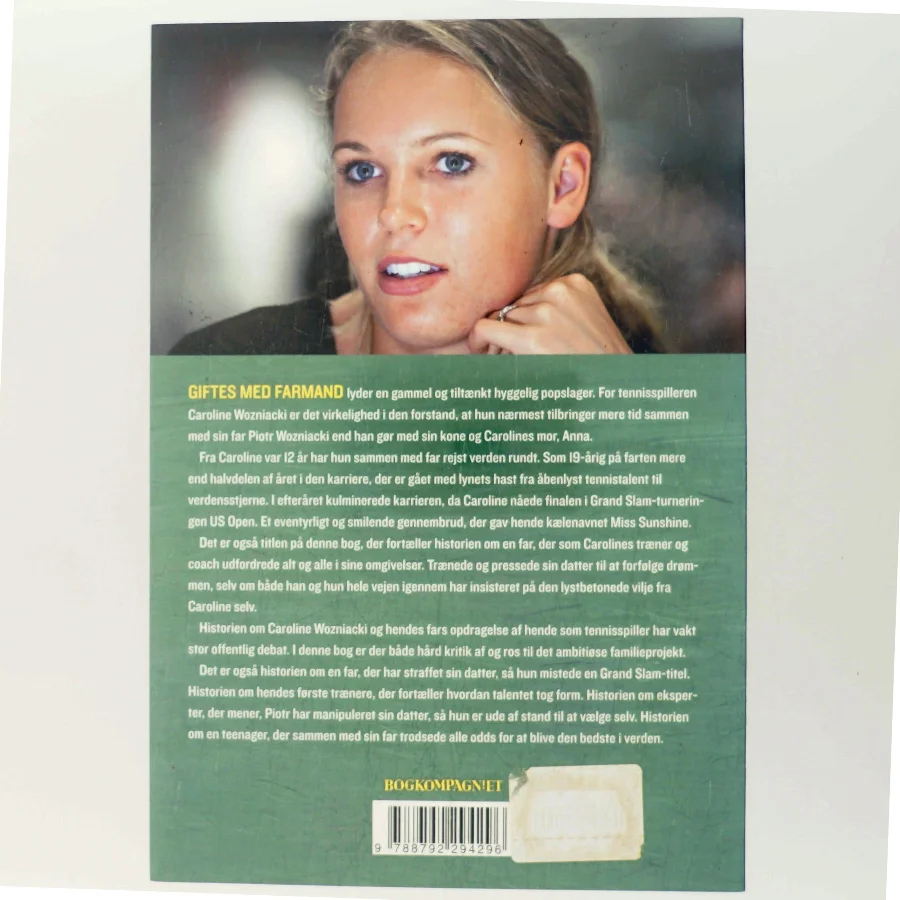 Miss Sunshine : Caroline Wozniacki og skyggen af farmand af Kurt Lassen (f. 1964) (Bog)