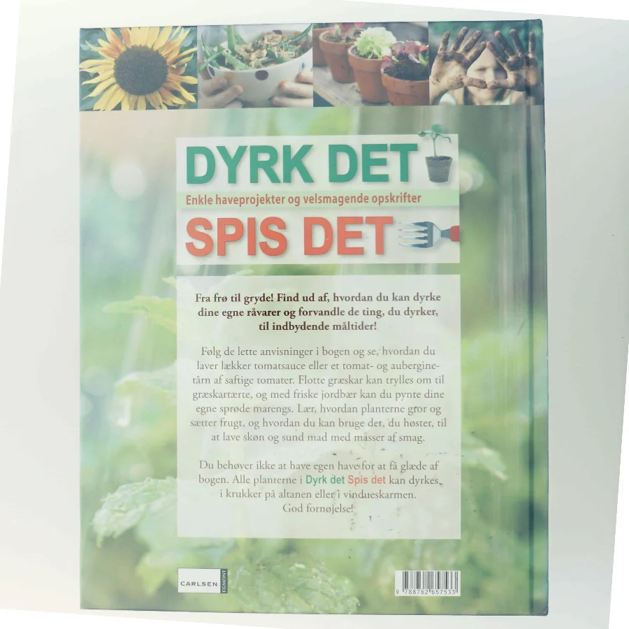 Dyrk det spis det (Bog) fra Carlsen