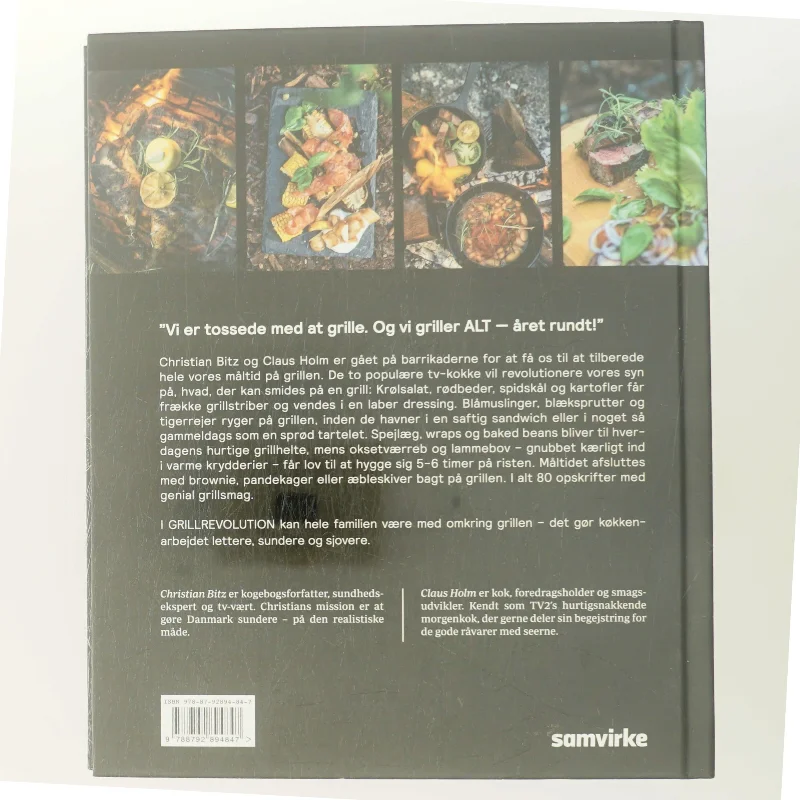 Bitz' & Holms grillrevolution af Christian Bitz (Bog)