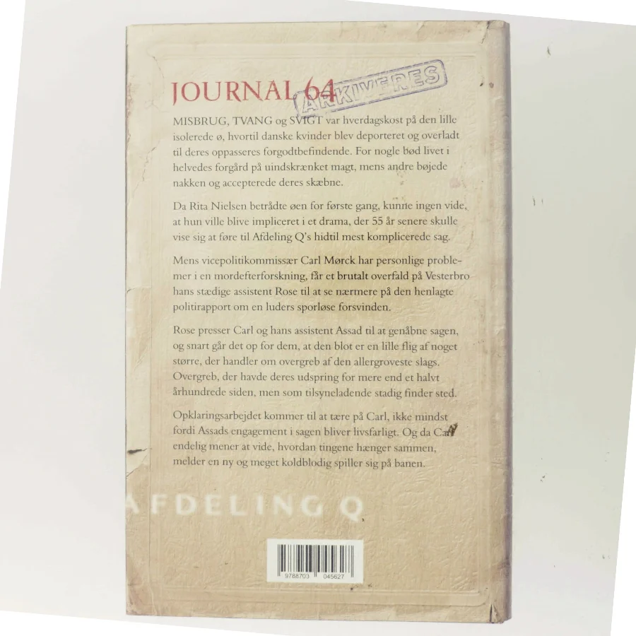 Journal 64 af Jussi Adler-Olsen (Bog)
