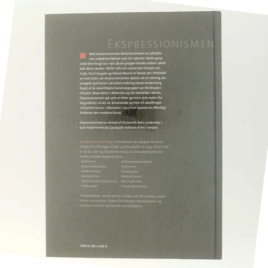 Ekspressionismen af Shulamith Behr (Bog)