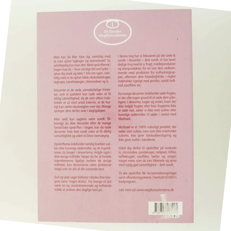 Desserter : sund & slank året rundt af Inge Kauffeldt (Bog)