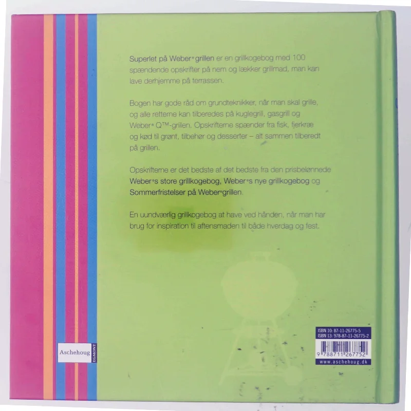 Superlet på Weber grillen (Bog)