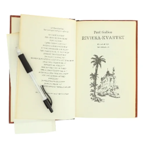 Riviera-kvartet af Paul Gallico (Bog)