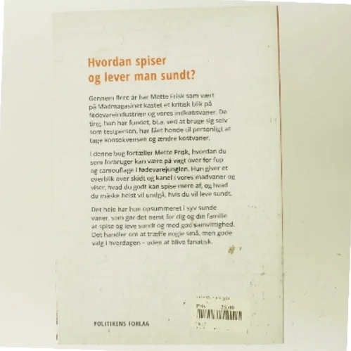 Syv sunde vaner af Mette Frisk (Bog)