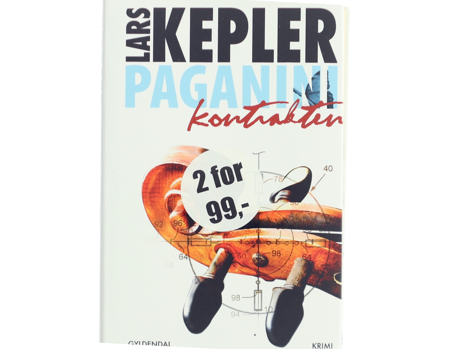 Paganinikontrakten : Kriminalroman (Danish Language) (Bog)
