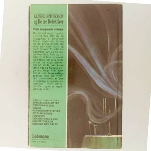 Den syngende slange af Alfred Hitchcock (Bog)
