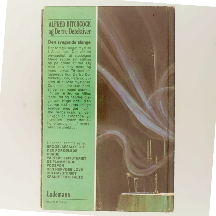 Den syngende slange af Alfred Hitchcock (Bog)