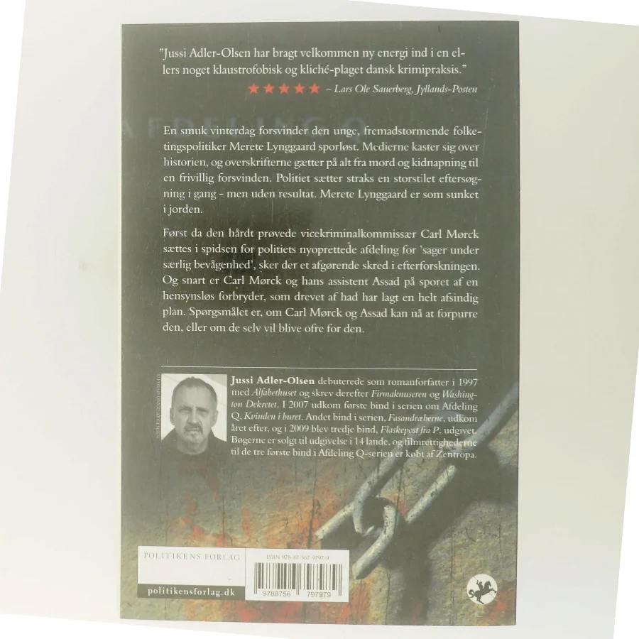 Kvinden i buret af Jussi Adler-Olsen (Bog)