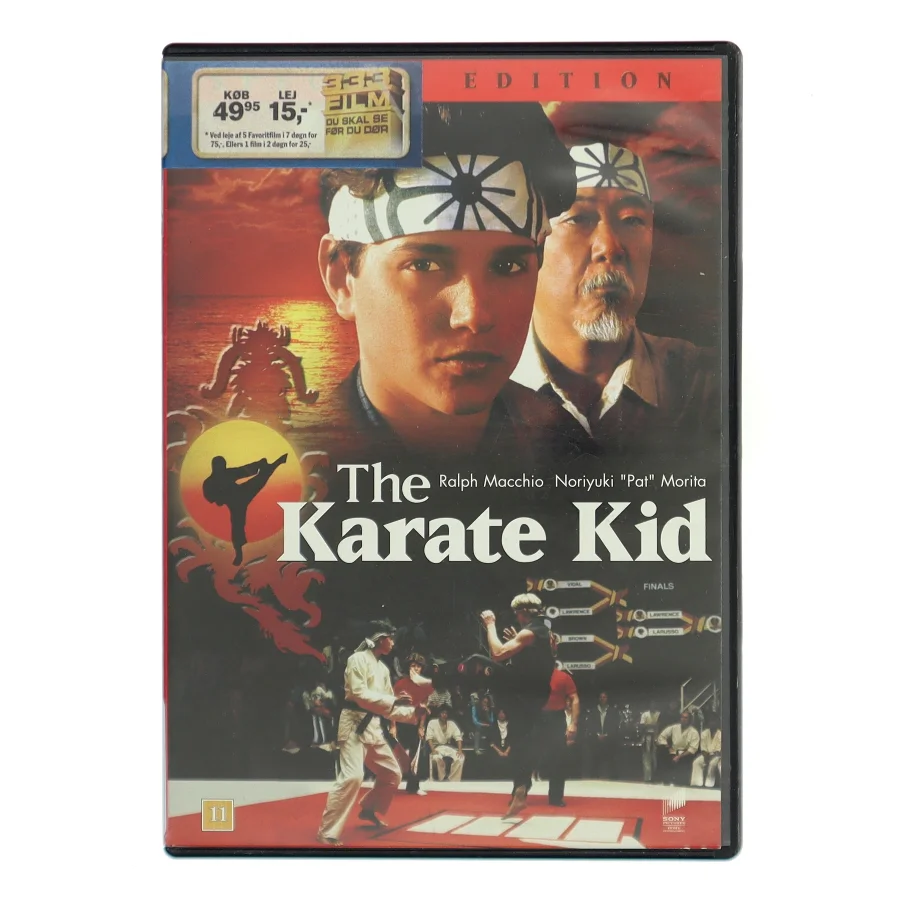 The Karate Kid med Ralph Macchio (DVD)