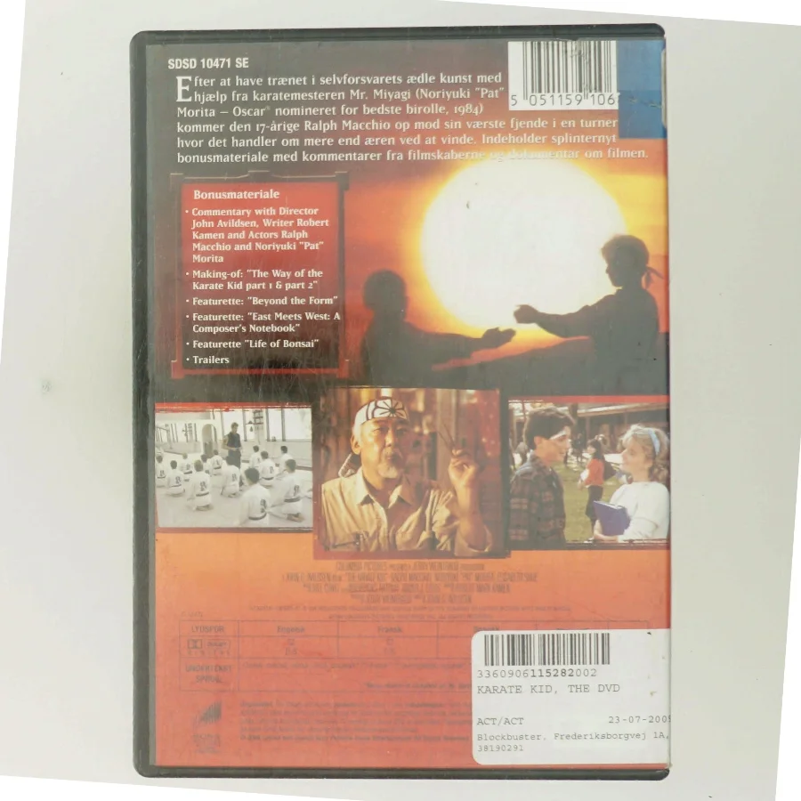 The Karate Kid med Ralph Macchio (DVD)