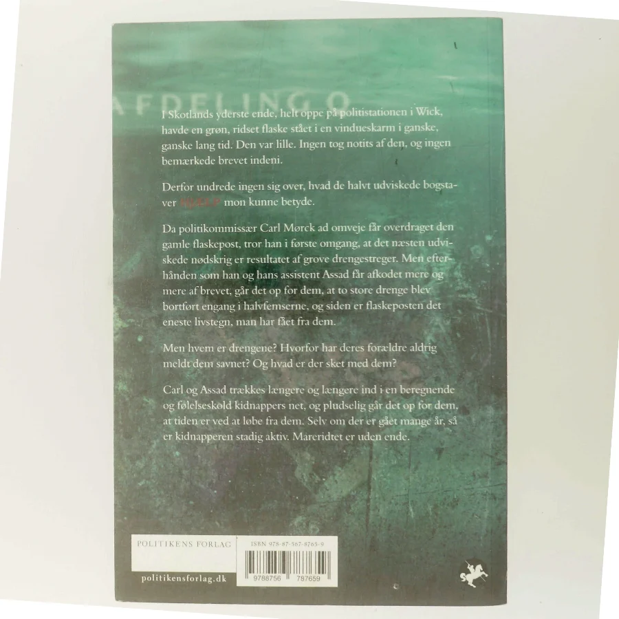 Flaskepost Fra P af Adler-Olsen, Jussi (Bog)