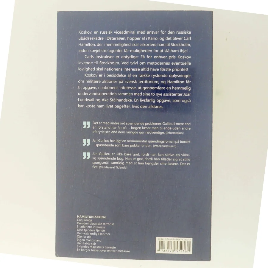 I nationens interesse af Jan Guillou (Bog)