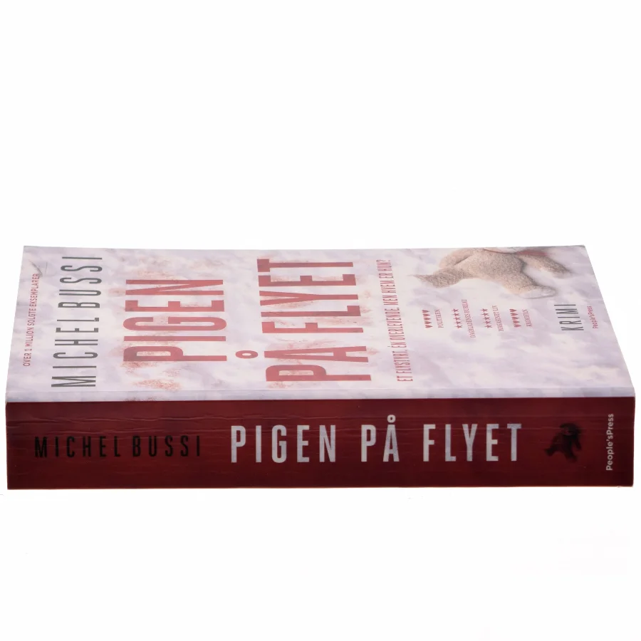 Pigen på flyet af Michel Bussi (Bog)