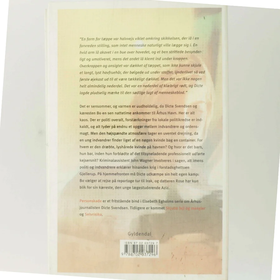 Personskade af Elsebeth Egholm (Bog)