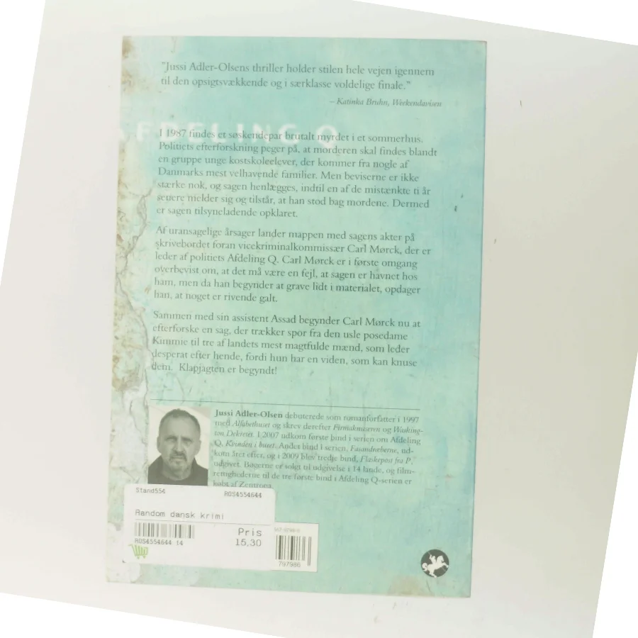 Fasandræberne af Jussi Adler-Olsen (Bog)