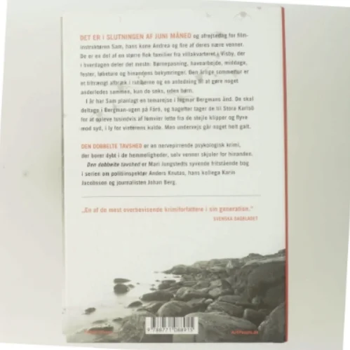 Den dobbelte tavshed : kriminalroman af Mari Jungstedt (Bog)