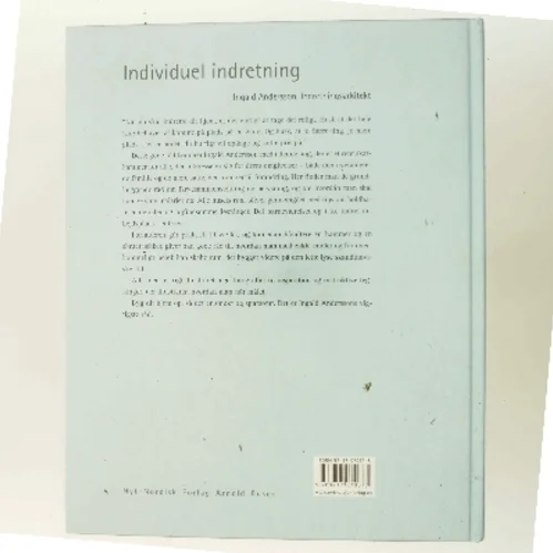 Individuel indretning af Ingald Andersson (Bog)