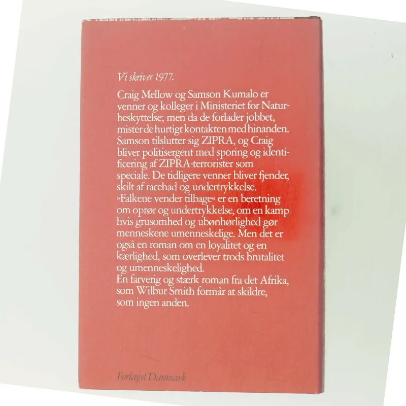 Falkene vender tilbage af Wilbur Smith (Bog)