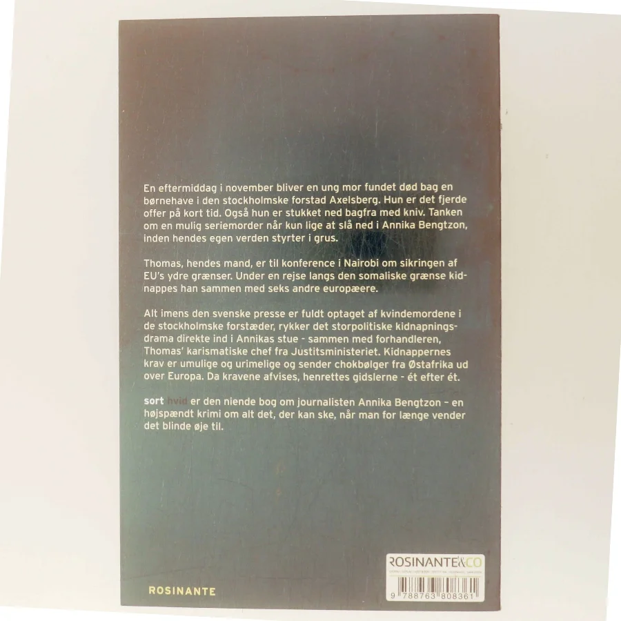 Sort hvid af Liza Marklund (Bog)