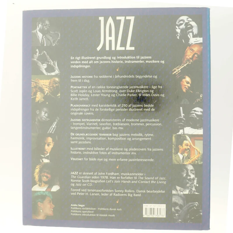 Jazz : historien, instrumenterne, musikerne, indspilningerne af John Fordham (Bog)