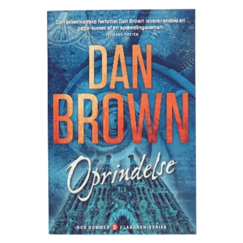 Oprindelse : roman af Dan Brown (Bog)
