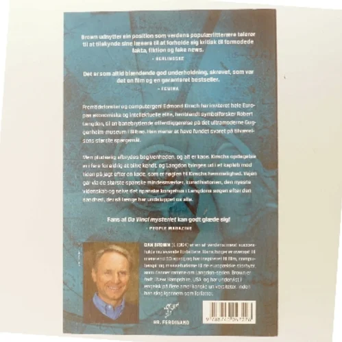 Oprindelse : roman af Dan Brown (Bog)