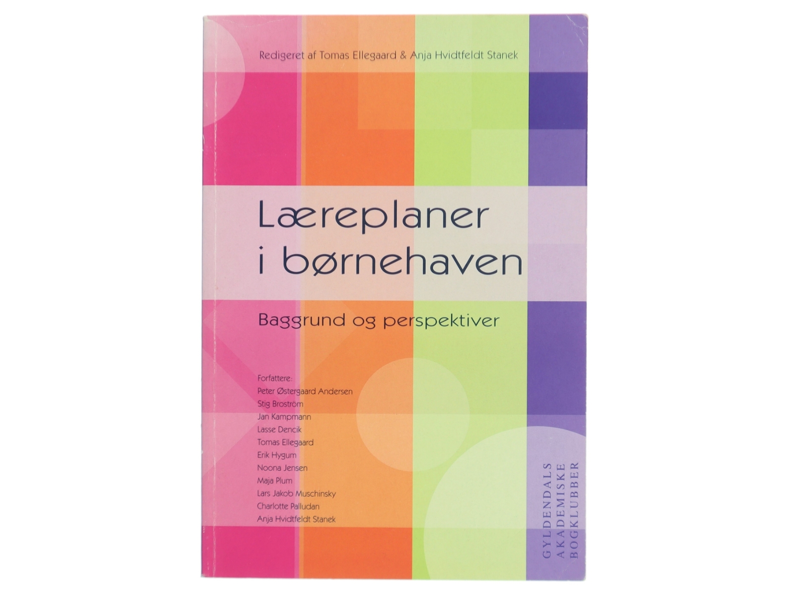 Læreplaner i børnehaven bog fra Gyldendal