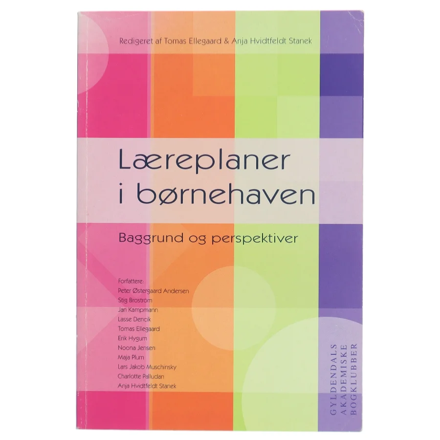 Læreplaner i børnehaven bog fra Gyldendal