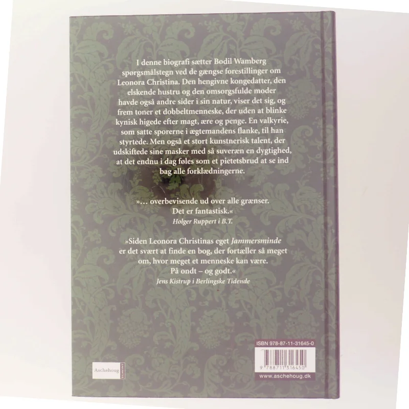 Leonora Christina : dronning af Blåtårn af Bodil Wamberg (Bog)