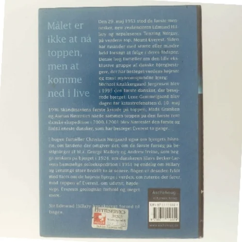 Verdens top : 50 år på Everest af Christian Nørgaard (Bog)