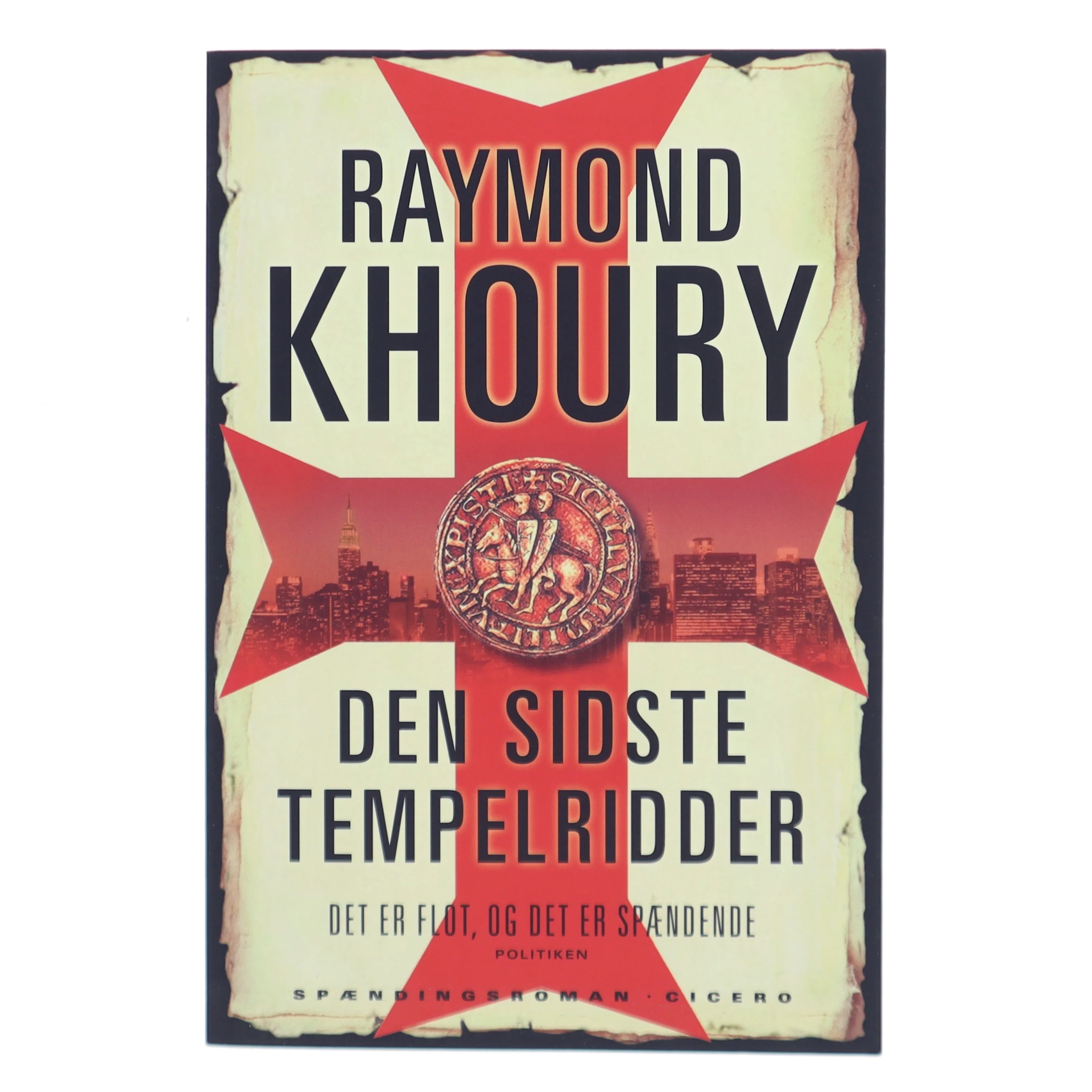 Den sidste tempelridder af Raymond Khoury (Bog)