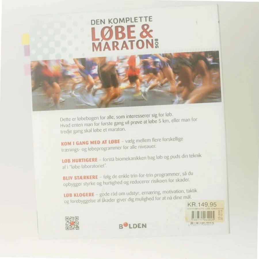 Den komplette løbe & maraton bog af Glen Thurgood (Bog)