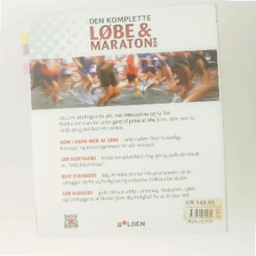 Den komplette løbe & maraton bog af Glen Thurgood (Bog)