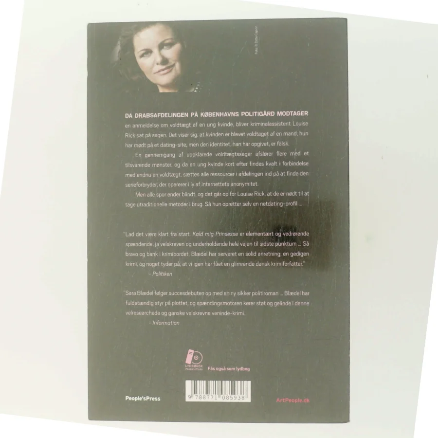 Kald mig prinsesse : krimi af Sara Blædel (Bog)