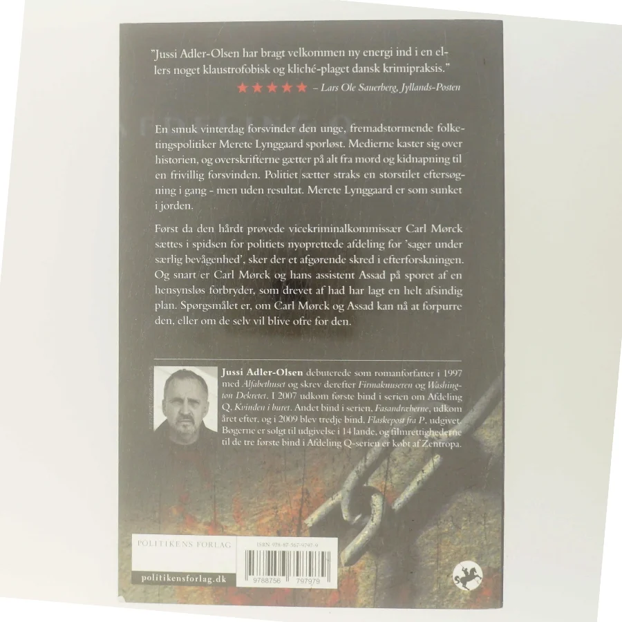 Kvinden i buret af Jussi Adler-Olsen (Bog)