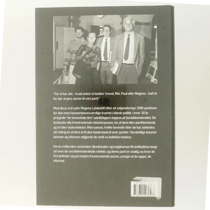 De fantastiske fire af Hans Mortensen (f. 1958) (Bog)