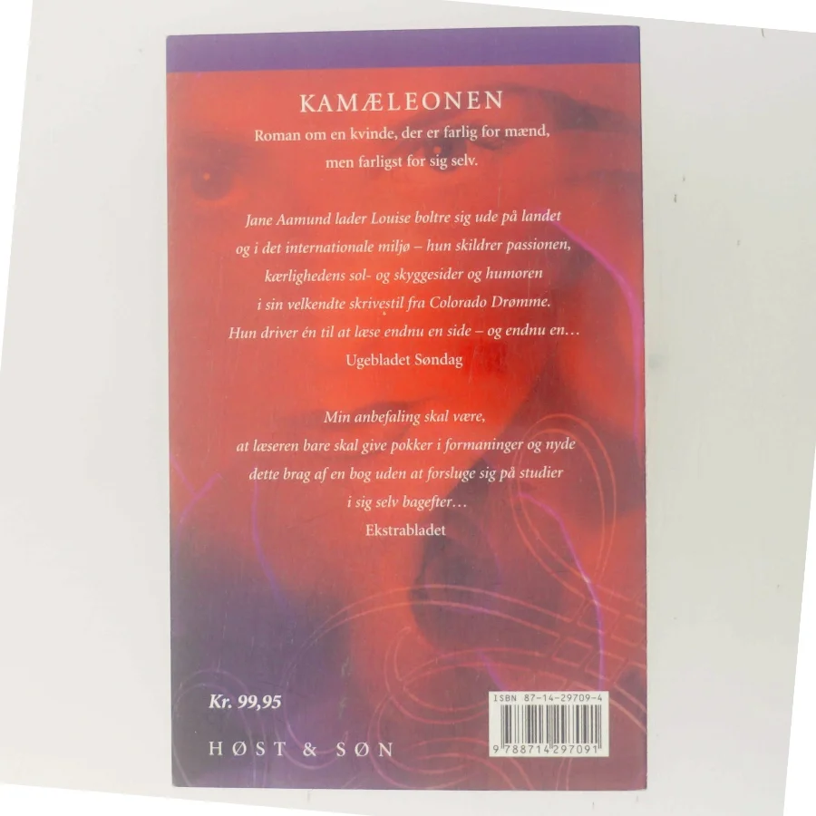 Kamæleonen : roman om en kvinde, der er farlig for mænd, men farligst for sig selv af Jane Aamund (Bog)
