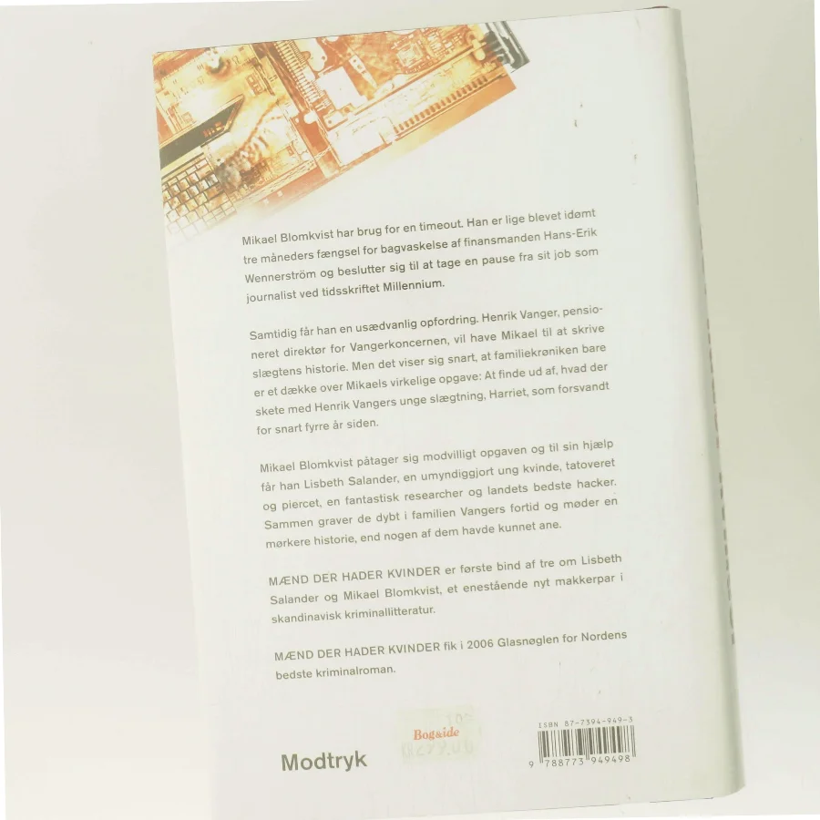 Maend Der Hader Kvinder af Stieg Larsson (Bog)