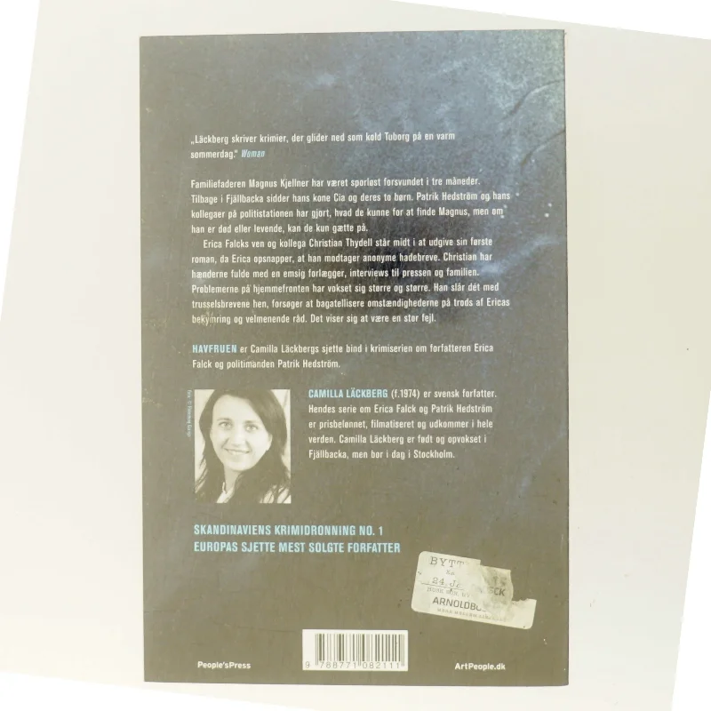 Havfruen : kriminalroman af Camilla Läckberg (Bog)