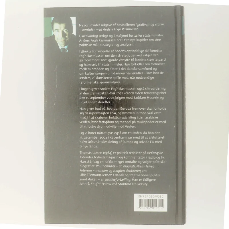 Anders Fogh Rasmussen af Thomas Larsen (Bog)
