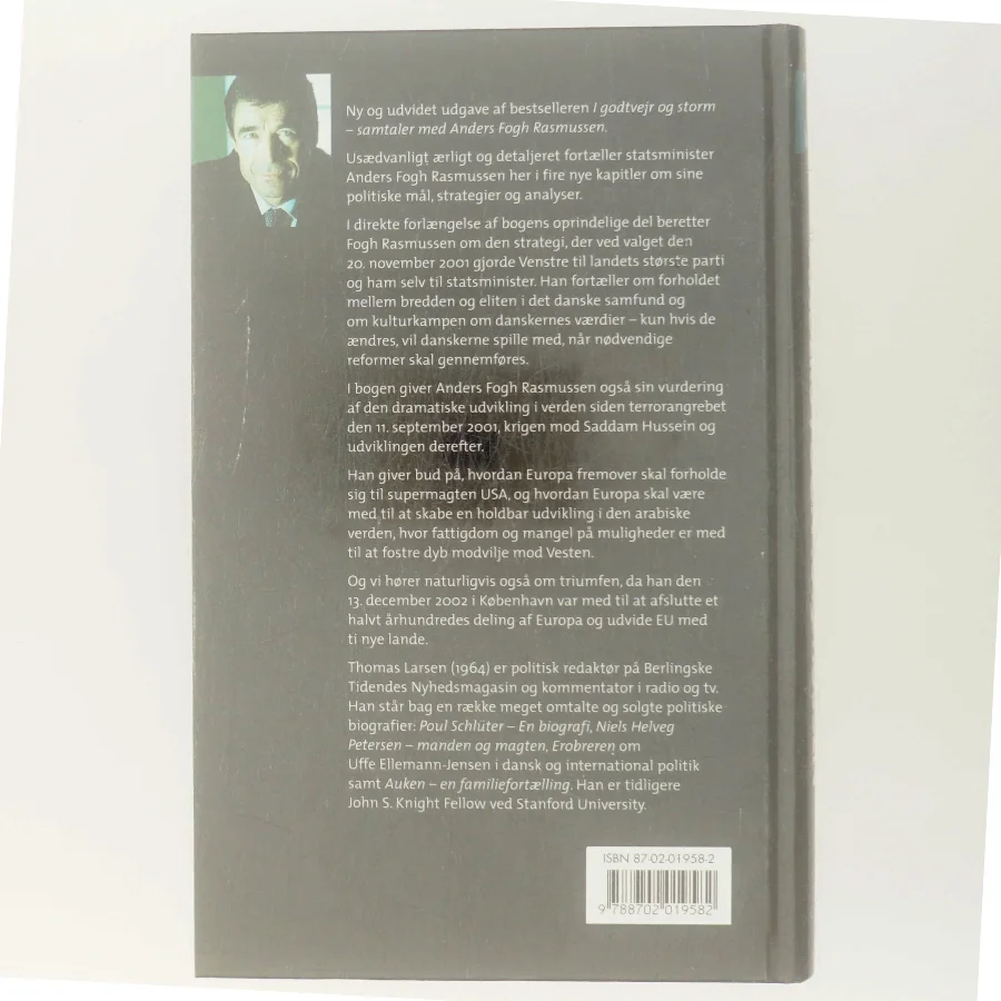 Anders Fogh Rasmussen af Thomas Larsen (Bog)