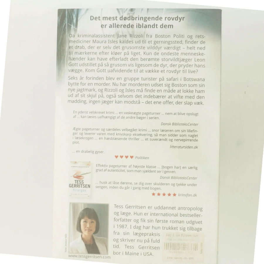 Dø igen af Tess Gerritsen (Bog)