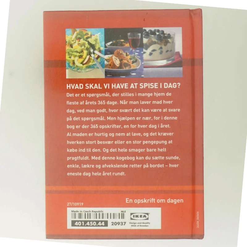365 opskrifter (Bog)