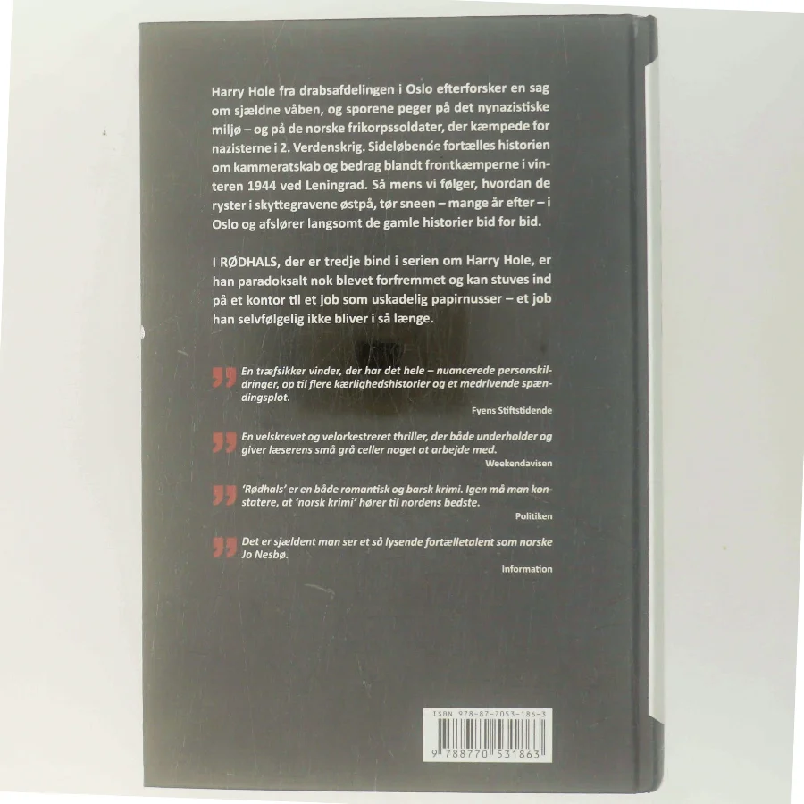 Rødhals af Jo Nesbø (Bog)