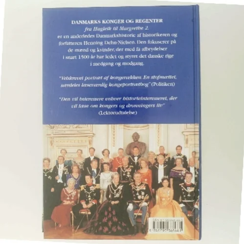 Danmarks konger og regenter : fra Hugleik til Margrethe 2. af Henning Dehn-Nielsen (Bog)