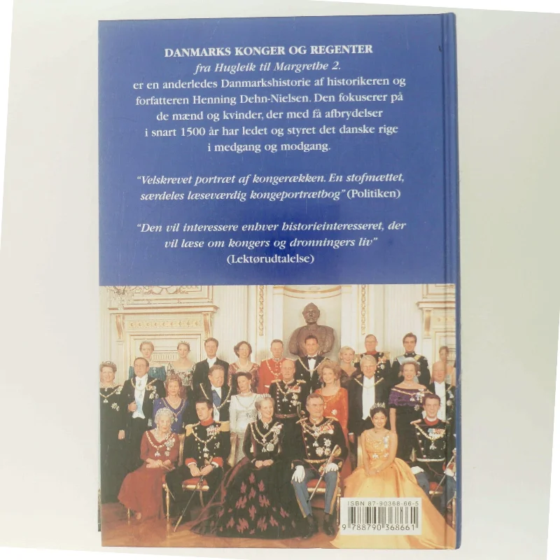 Danmarks konger og regenter : fra Hugleik til Margrethe 2. af Henning Dehn-Nielsen (Bog)