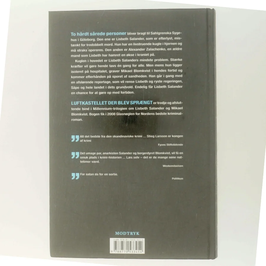 Luftkastellet der blev sprængt af Larsson, Stig (Bog)