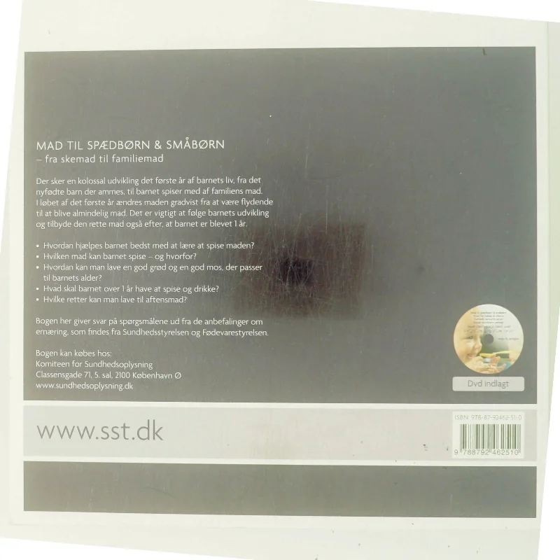 Mad til spædbørn & småbørn (Bog)
